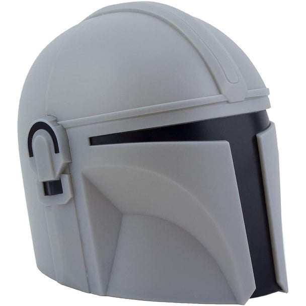 Lampe Mandalorian Star Wars PALADONE vue de face avec éclairage allumé