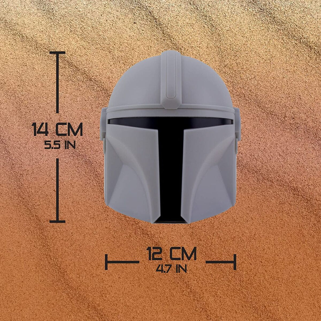 Boîte d'emballage officielle PALADONE pour la lampe Mandalorian Star Wars