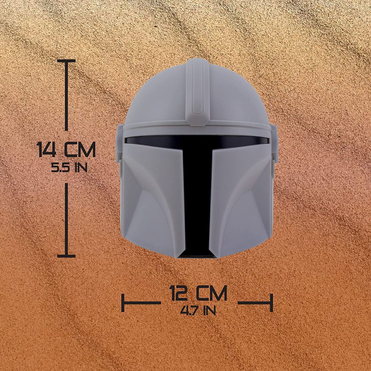 Boîte d'emballage officielle PALADONE pour la lampe Mandalorian Star Wars