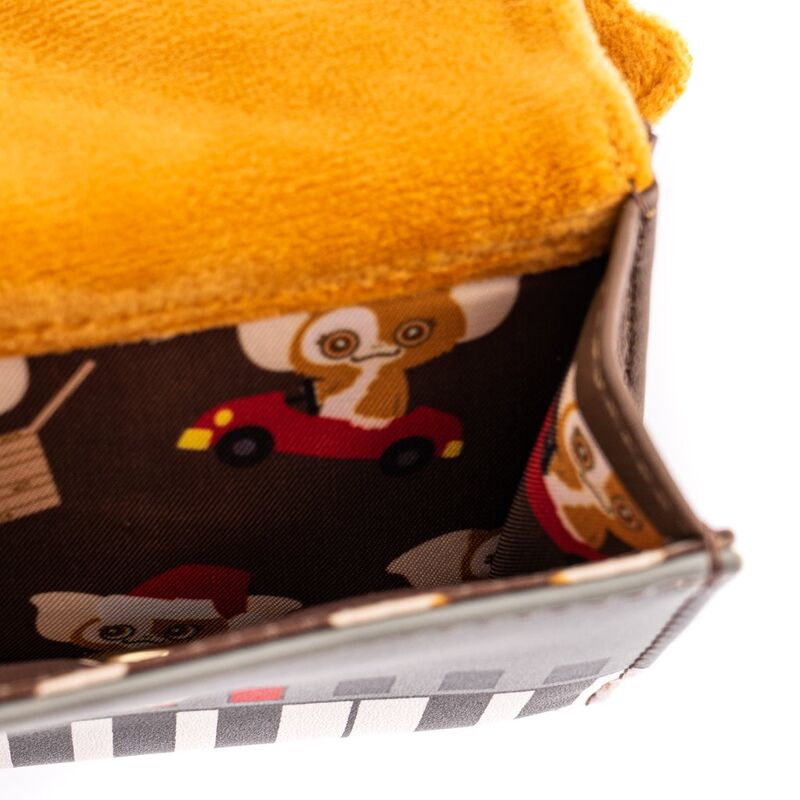 Présentation du portefeuille Gremlins Gixmo Noël avec accessoires assortis