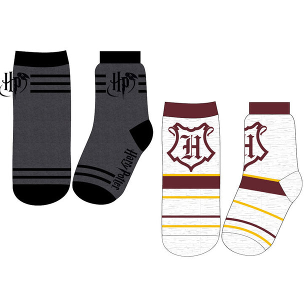 Chaussettes Harry Potter Warner Bros en différentes tailles pour enfants, motif officiel et coloré.