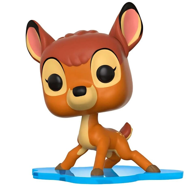 Figurine Funko POP Disney Bambi Snowflake Mountain exclusive de 9 cm dans sa boîte cadeau avec fenêtre transparente