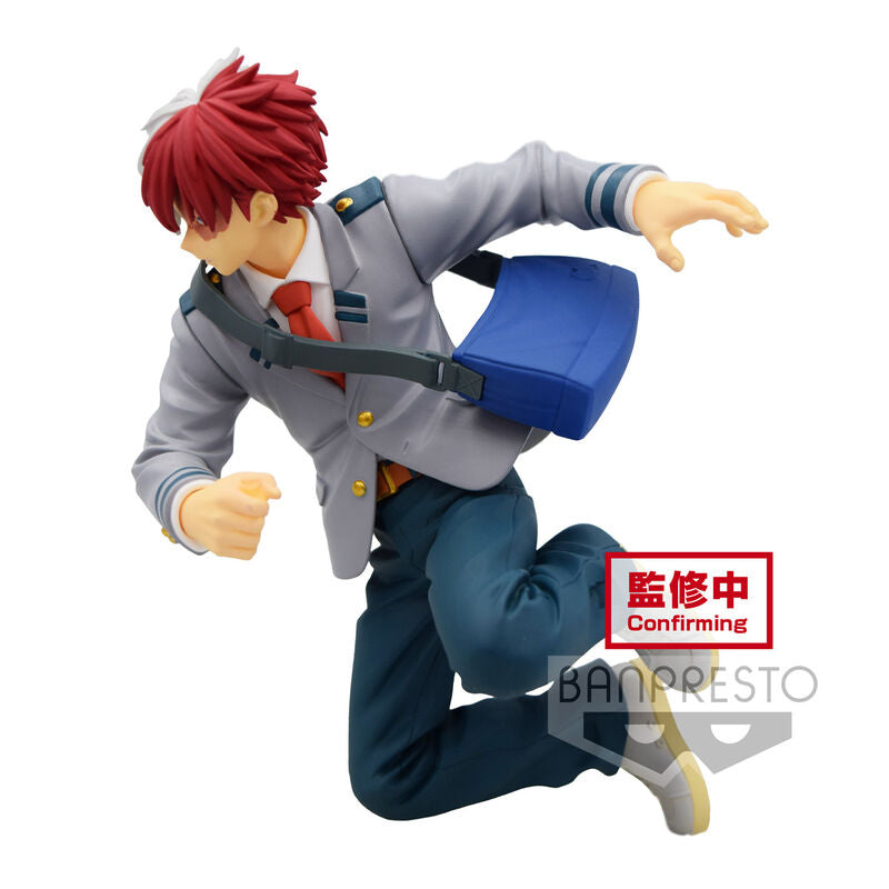 Figurine My Hero Academia Bravegraph Vol.2 en vue de face montrant les détails précis et la pose dynamique