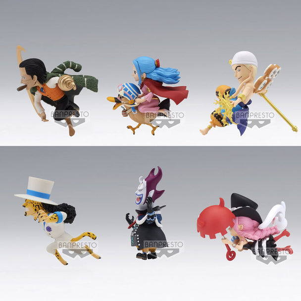 Figurine One Piece Great Pirates Vol.6 en pose dynamique sur fond blanc