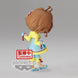 Zoom sur le visage expressif de la figurine Sakura Kinomoto Clear Card 14 cm BANPRESTO