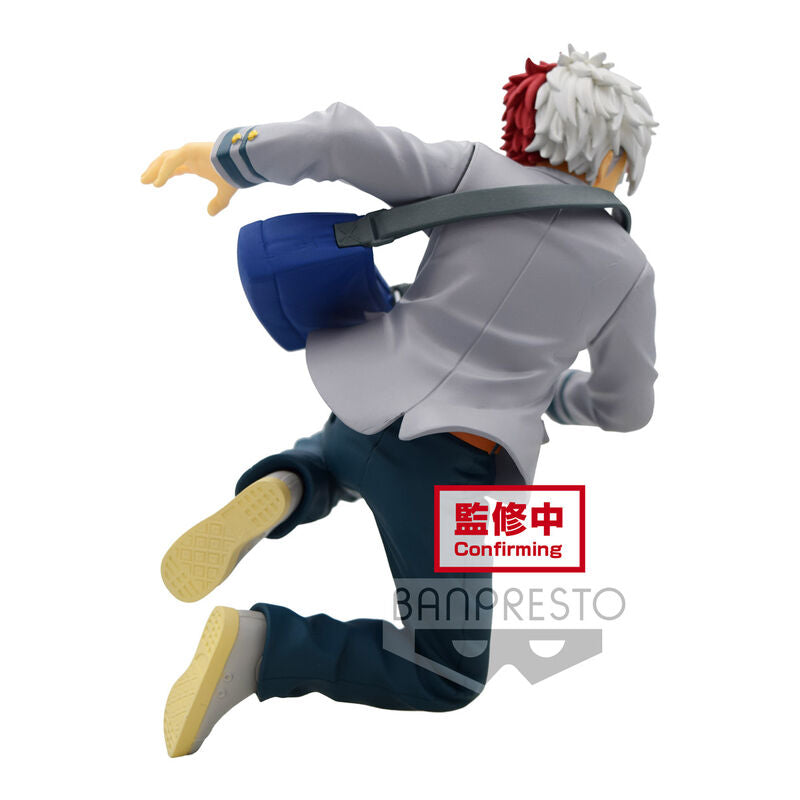 Zoom sur le visage expressif de la figurine My Hero Academia Bravegraph Vol.2 avec finition haute qualité