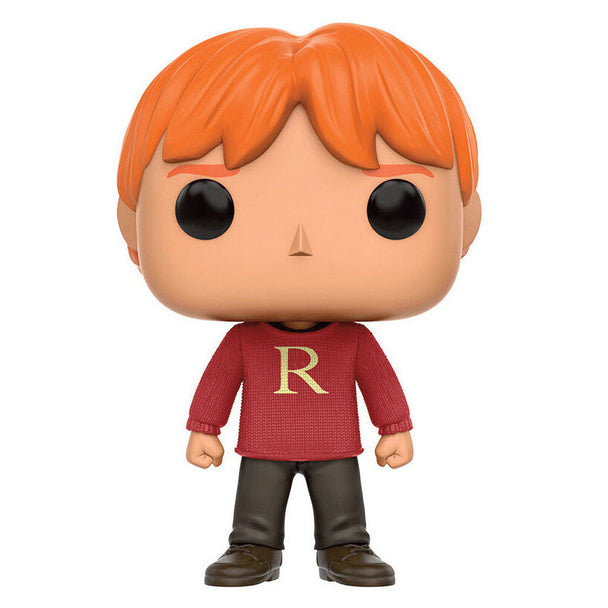 Figurine Funko POP Ron Weasley exclusive de 9 cm dans sa boîte cadeau avec fenêtre transparente