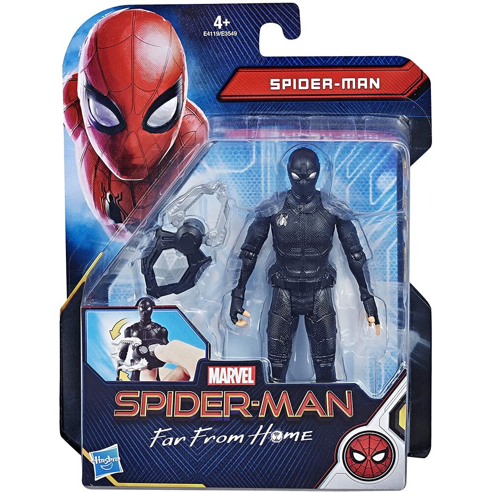 Figurine Spider-Man Molten Man avec pose de combat intense