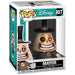 Détail de la figurine Funko POP Mayor avec son costume et son visage expressif, édition Nightmare Before Christmas.