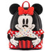 Sac à dos Loungefly Minnie Mouse Cupcake vue de face avec motif coloré