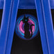 Vue latérale du sac à dos Loungefly Laika Coraline Worlds mettant en valeur la profondeur et les poches