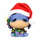 Détail de la figurine Funko POP Winnie l'Ourson et Bourriquet Christmas Exclusive en vinyle de 9 cm, vue de côté