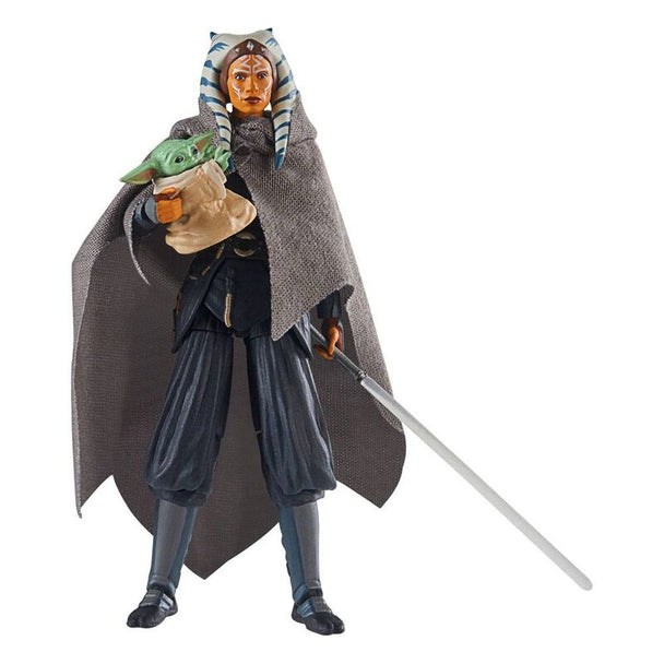 Figurine articulée Ahsoka Tano de 10cm avec détails précis de la collection Star Wars Vintage HASBRO