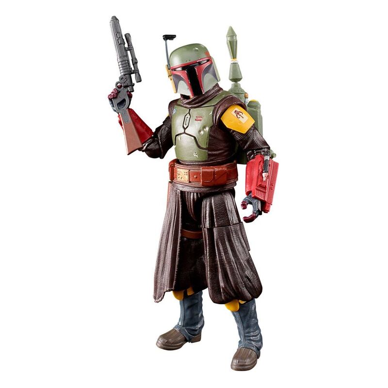 Figurine articulée Boba Fett Throne Room 15cm de face avec détails précis et armure verte