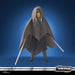 Figurines Star Wars Vintage Ahsoka Tano et Grogu en position dynamique sur fond neutre