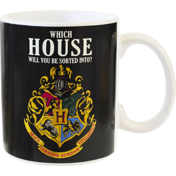 Mug Harry Potter Poudlard en céramique de 325ml avec effet thermosensible dévoilant le château au contact de la chaleur