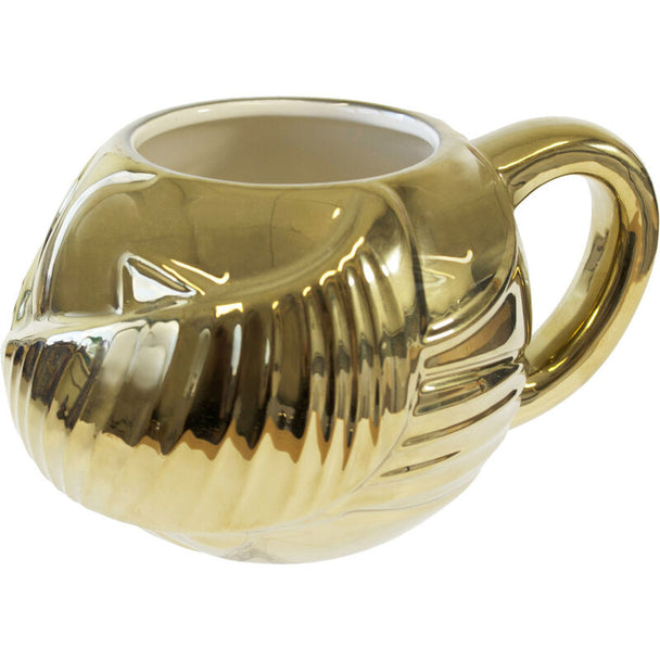 Mug 3D Harry Potter Vif d'Or en céramique avec une capacité de 440ml, design détaillé et dimensions 11,9x12x16,5cm.
