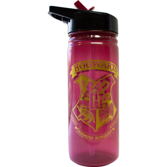 Gourde Harry Potter Poudlard 600ml en polypropylène avec logo officiel KIDS LICENSING, idéale pour enfants et fans.