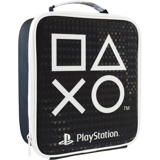 Sac isotherme PlayStation officiel SONY, dimensions 23x20x8 cm, parfait pour garder vos repas au frais lors de vos déplacements.