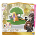 Set Wizarding World Harry Potter avec figurine Luna Lovegood et créatures magiques sur fond blanc