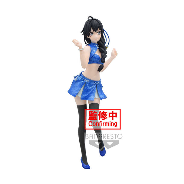 Figurine Yukino Yukinoshita de 18 cm en position dynamique issue de My Teen Romantic Comedy SNAFU Climax par BANPRESTO