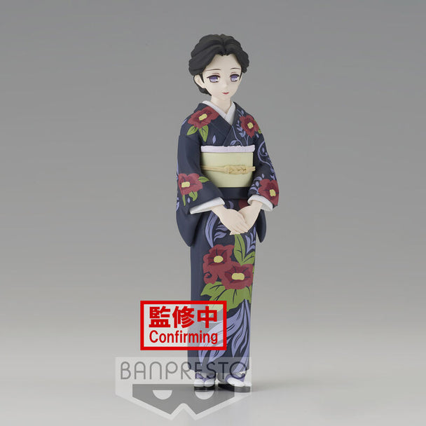 Figurine Tamayo 14cm Demon Slayer Kimetsu No Yaiba vue de face avec détails précis