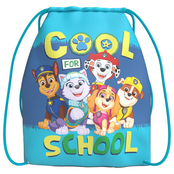 Sac de sport Paw Patrol 43 cm de couleur vive avec logo officiel CYP BRANDS, parfait pour enfants actifs.