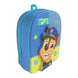 Détail du sac à dos EVA Paw Patrol montrant les bretelles ajustables et la texture résistante