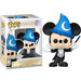Figurine Funko POP Mickey Philharmagic en vinyle de 9 cm dans sa boîte cadeau avec fenêtre, édition Disney World 50e anniversaire.