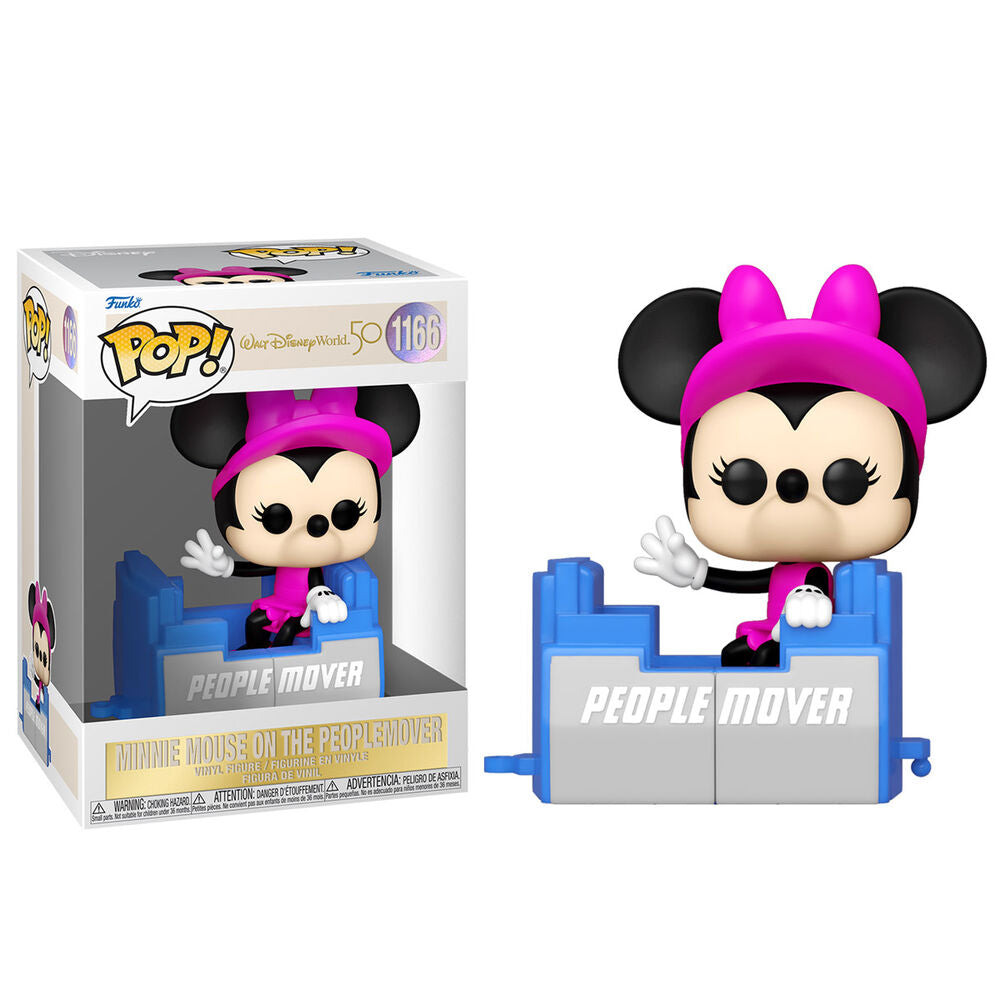 Packaging original de la figurine Funko POP Minnie édition 50e anniversaire Disney World avec fenêtre transparente