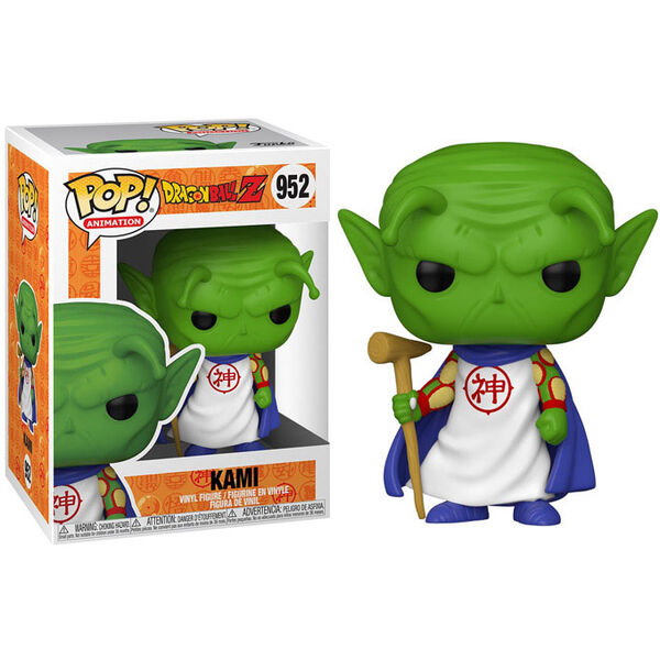 Emballage collector de la figurine Funko POP Dragon Ball Z Kami avec fenêtre transparente