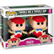 Figurine Funko POP Tweedle Dum 9 cm issue d'Alice au Pays des Merveilles présentée en boîte transparente