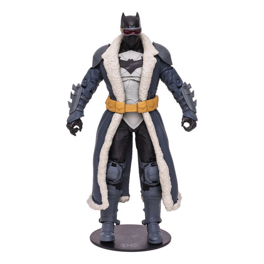 Vue latérale de la figurine Batman Endless Winter montrant les articulations mobiles