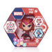 Assemblage de plusieurs figurines WOW POD Marvel connectées pour un affichage personnalisé.