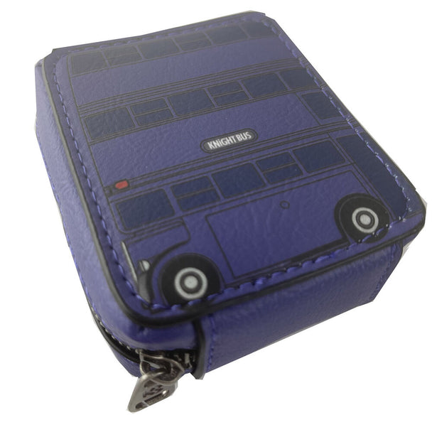 Porte-monnaie Harry Potter KARACTERMANIA avec design du Bus de Nuit, vue de face sur fond blanc