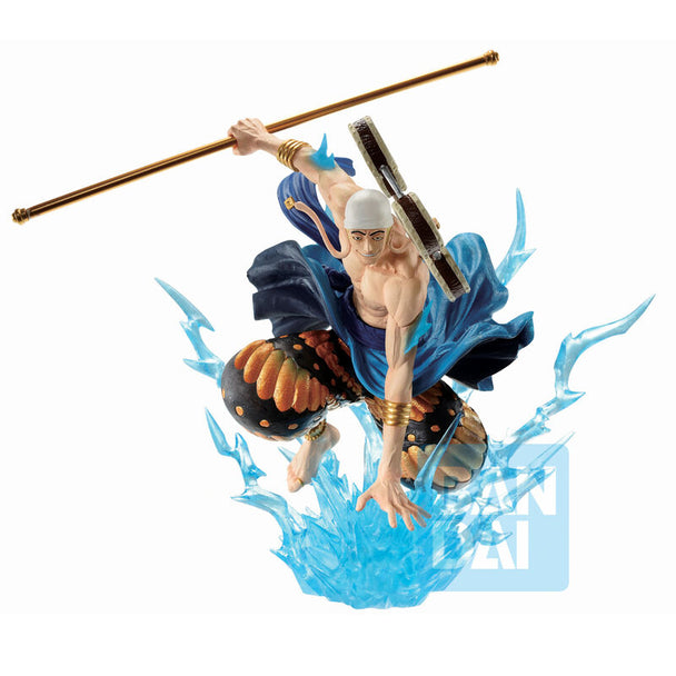 Figurine Enel Ichibansho One Piece Duel Memories vue de face détaillée