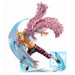 Profil latéral de la figurine DonQuixote Doflamingo Ichibansho avec ses couleurs vives et finition soignée
