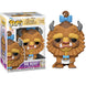 Figurine Funko POP de la Bête aux boucles de Disney La Belle et la Bête, en vinyle de 9 cm dans sa boîte fenêtre.