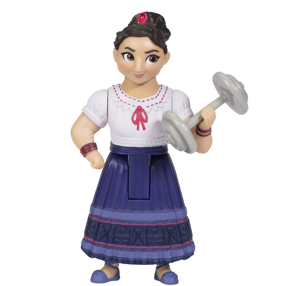 Accessoires inclus avec la figurine Disney Encanto mini 8 cm présentés séparément