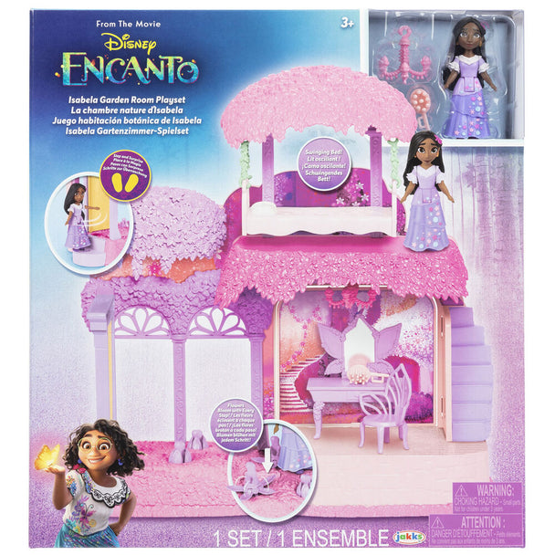 Playset Chambre Magique d'Isabela Disney Encanto vue d'ensemble avec accessoires inclus