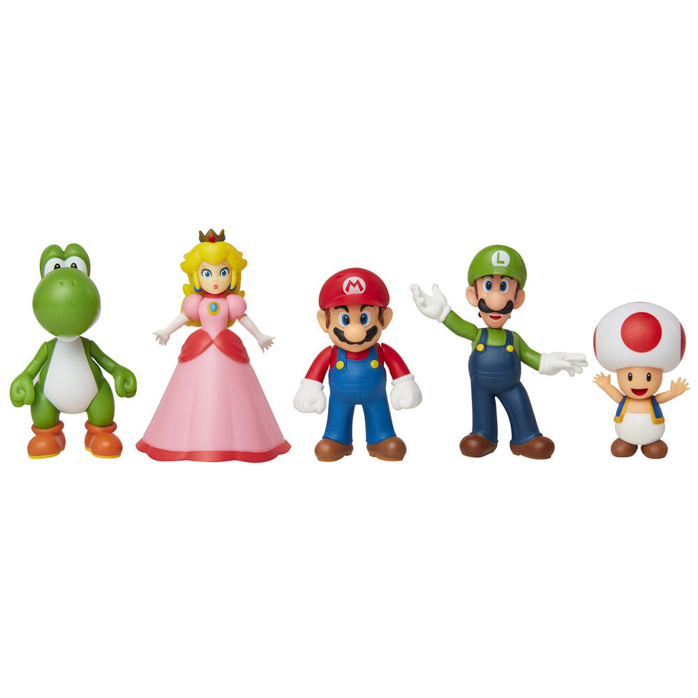 Figurine Princesse Peach de 6cm, personnage emblématique Super Mario