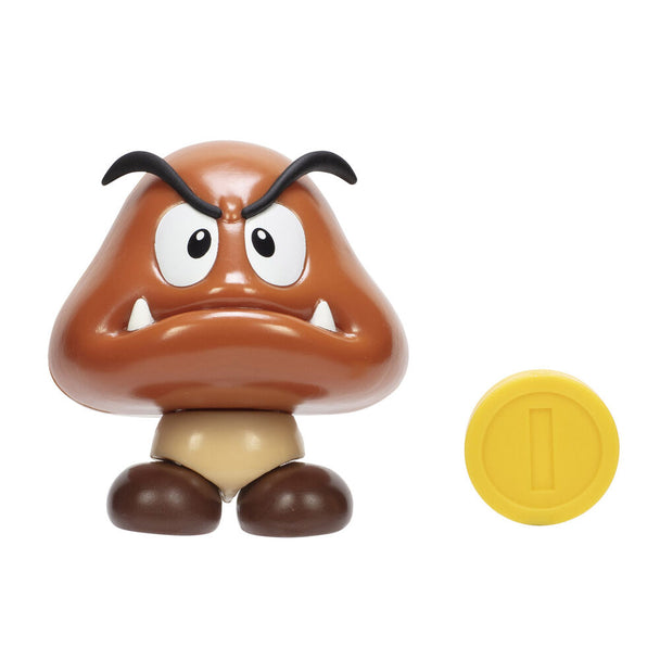 Gros plan sur la figurine Luigi 10cm avec expression souriante