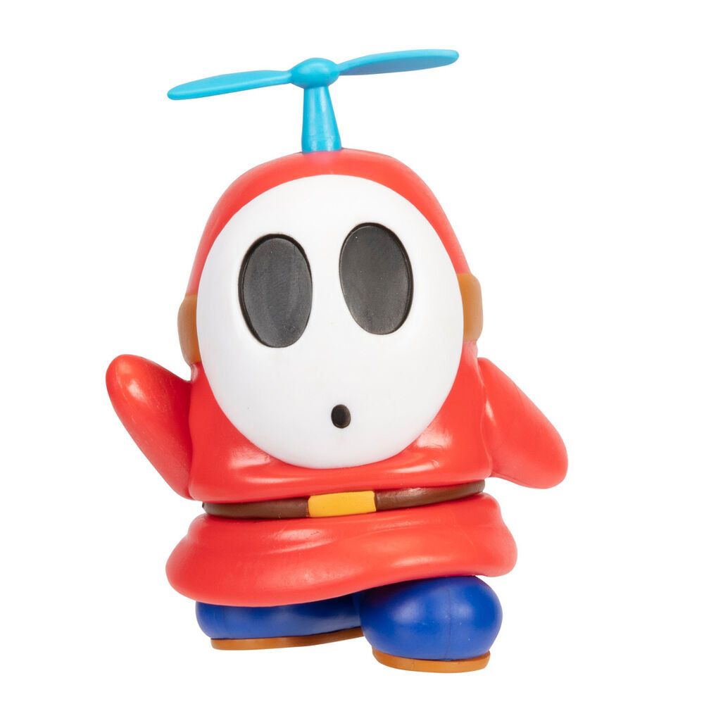 Détail des mains et gants blancs de la figurine Super Mario Wave 28, édition JAKKS PACIFIC