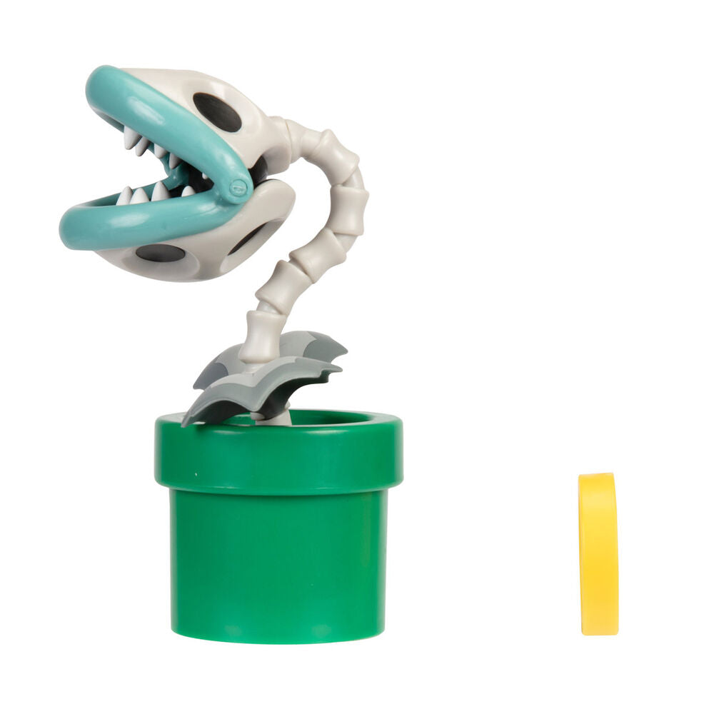 Vue arrière de la figurine Nintendo Super Mario Wave 28 montrant la casquette rouge emblématique