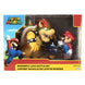 Figurine Bowser de Nintendo Super Mario en position de combat, détails soignés et couleurs vives