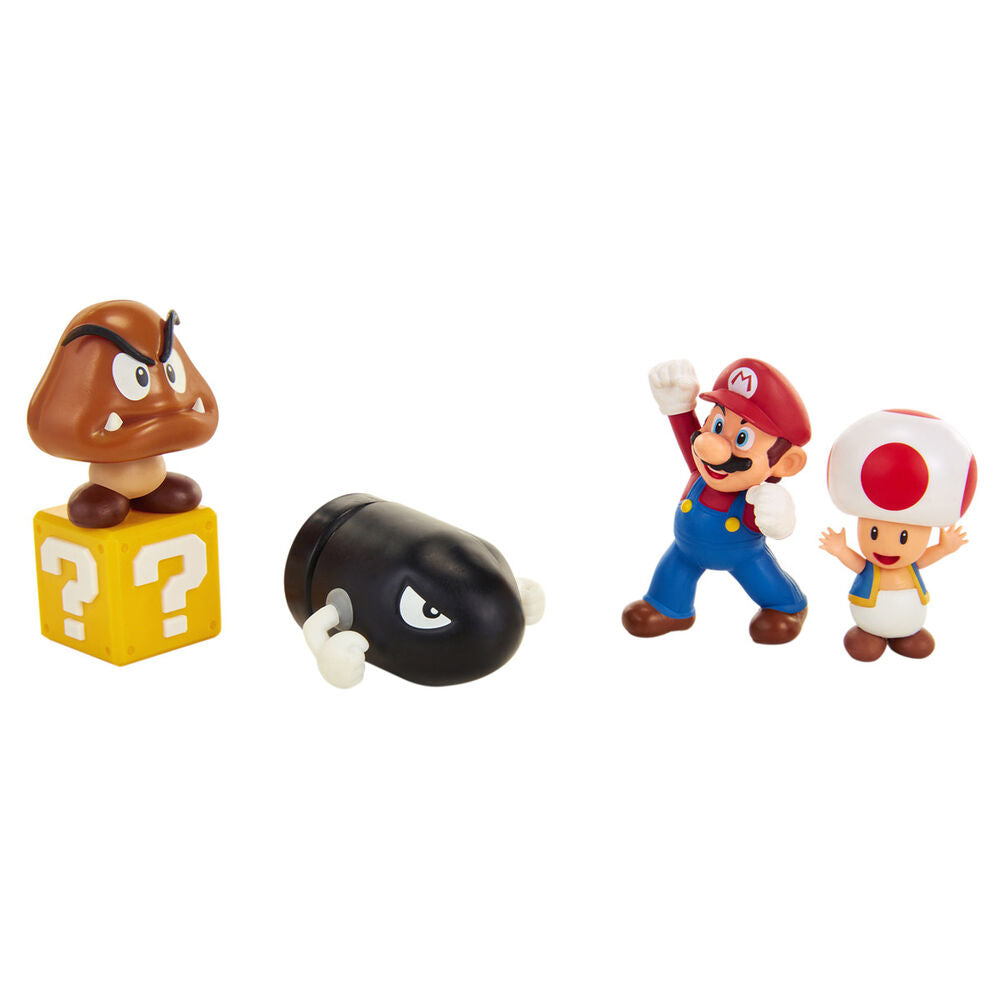 Présentation du packaging officiel JAKKS PACIFIC du set Nintendo Super Mario