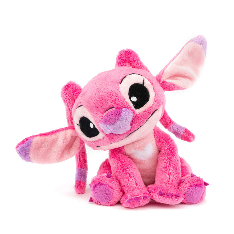 Emballage officiel SIMBA de la peluche Disney Stitch et Angel avec logo et informations produit