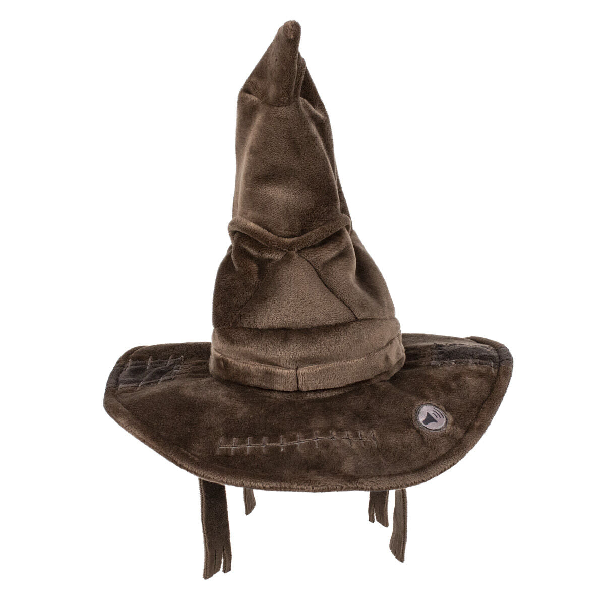 Peluche officielle du Chapeau Répartiteur Harry Potter de 28 cm avec sons des maisons Gryffindor, Ravenclaw, Hufflepuff et Slytherin