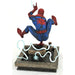 Figurine diorama Spiderman Marvel de 20cm vue de face avec détails précis en PVC