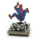 Figurine diorama Spiderman Marvel de 20cm vue de face avec détails précis en PVC